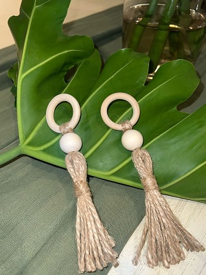 Servilletero con yute